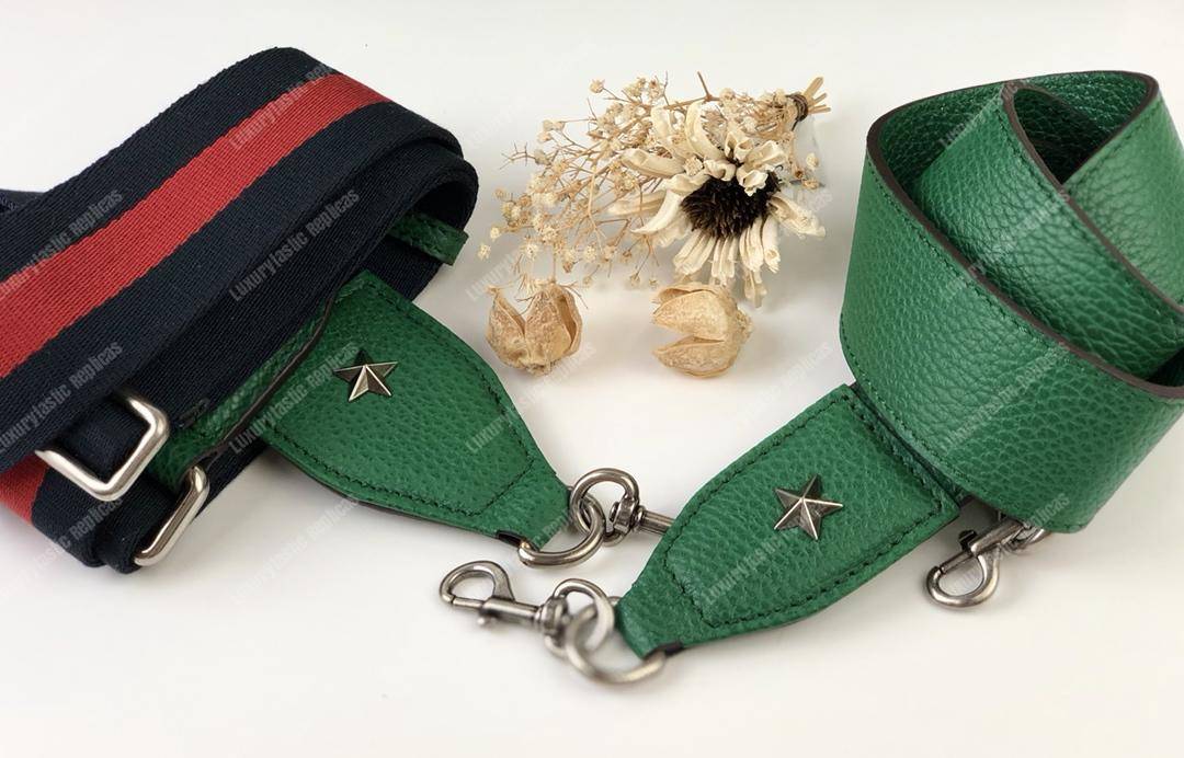G*u*i dionysus medium grainy leather bamboo top handle bag green