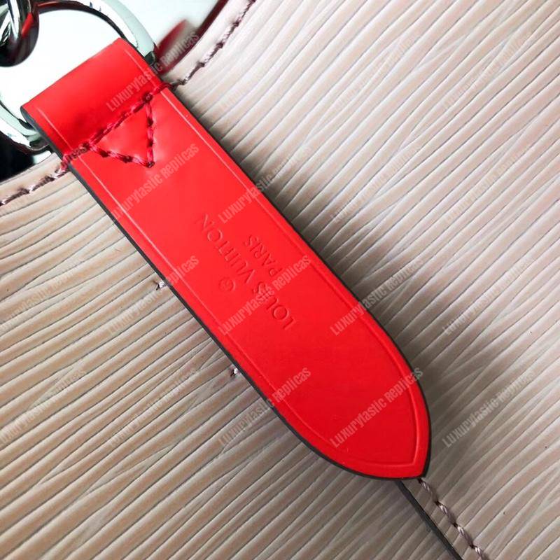 LV NéoNoé Epi Leather Rose Ballerine