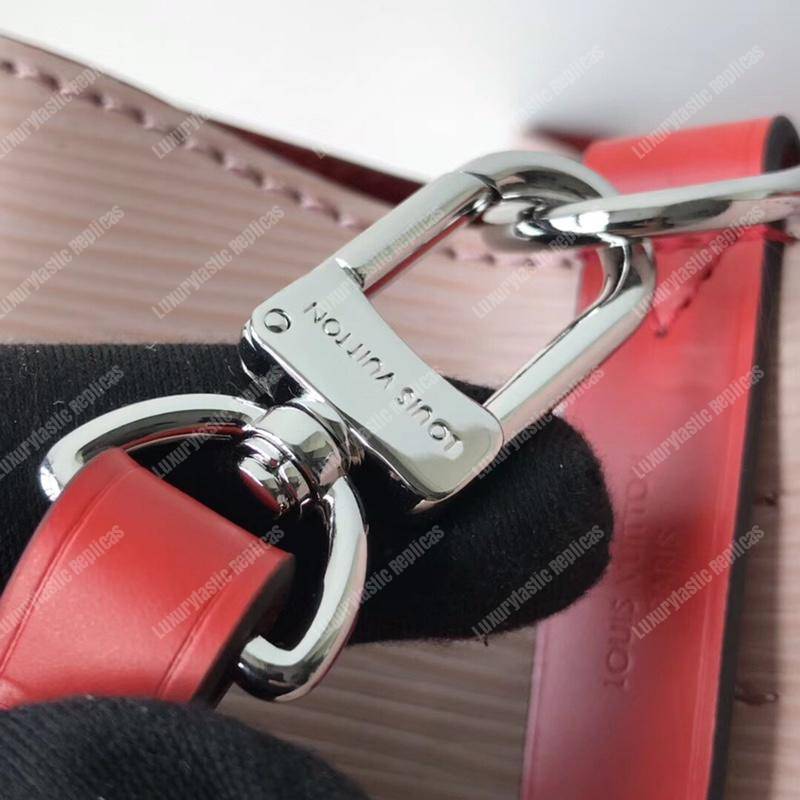LV NéoNoé Epi Leather Rose Ballerine