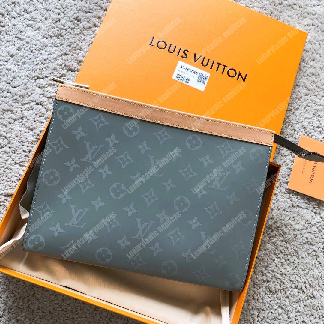 LV Pochette Voyage MM Titanium Monogram Fall/Winter 2018
