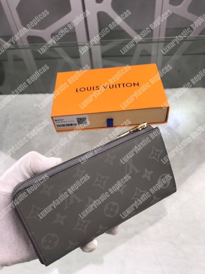 LV Cosmos Wallet Monogram Titanium