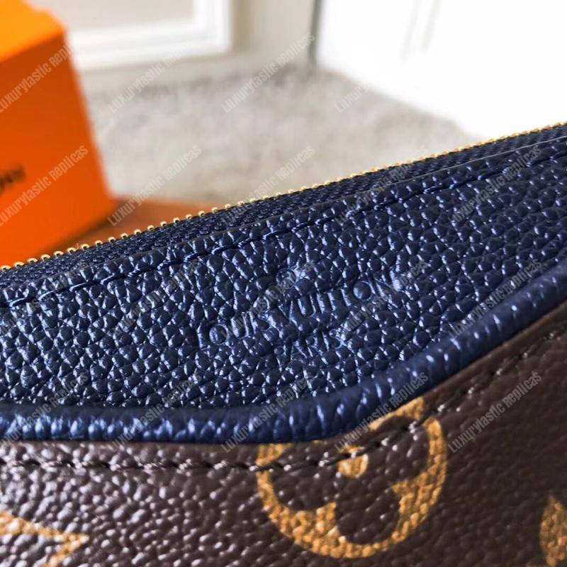 LV Pallas Clutch Bag Monogram Marine Rouge