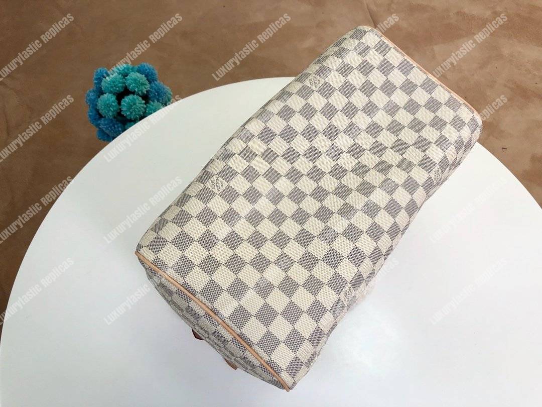 LV Speedy 35 Damier Azur