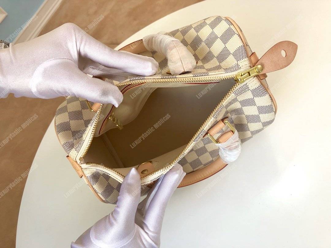 LV Speedy 30 Damier Azur