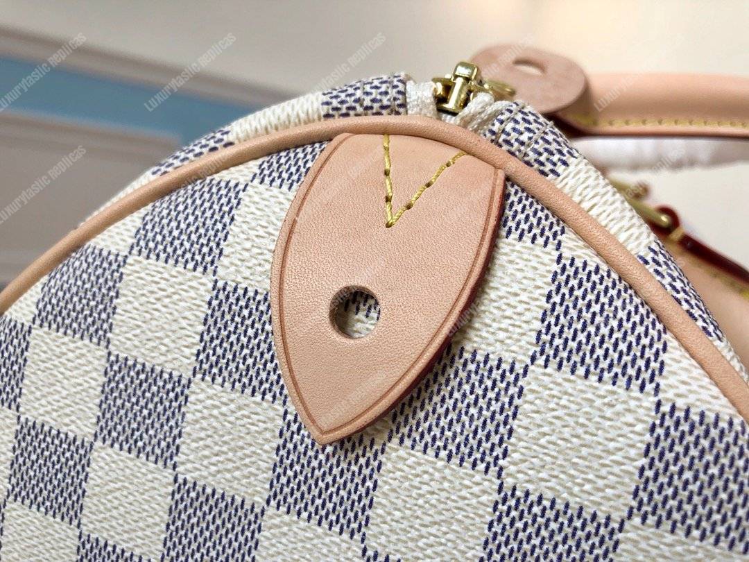 LV Speedy 30 Damier Azur