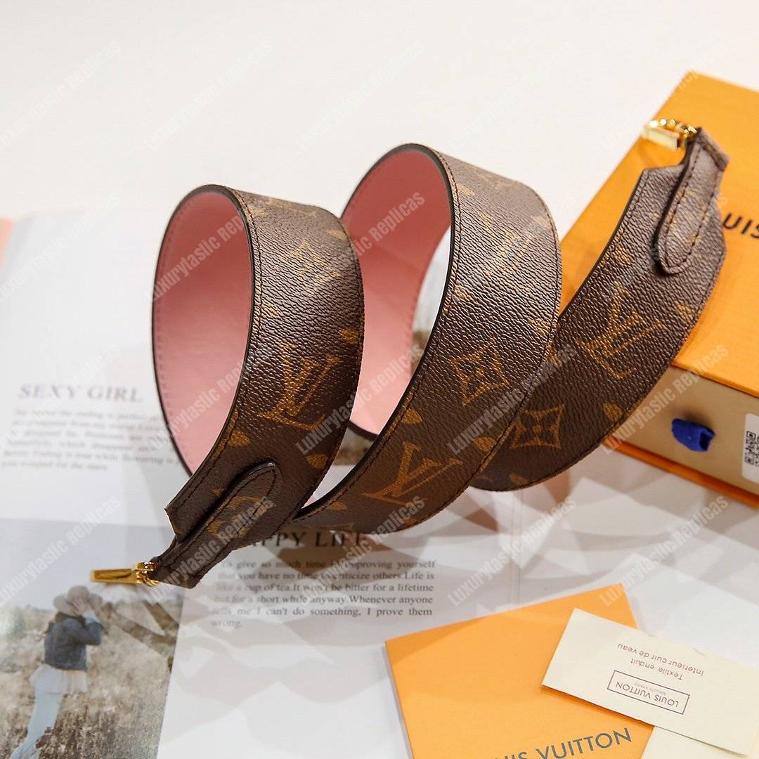 LV Bandouliere Monogram Rose Poudre
