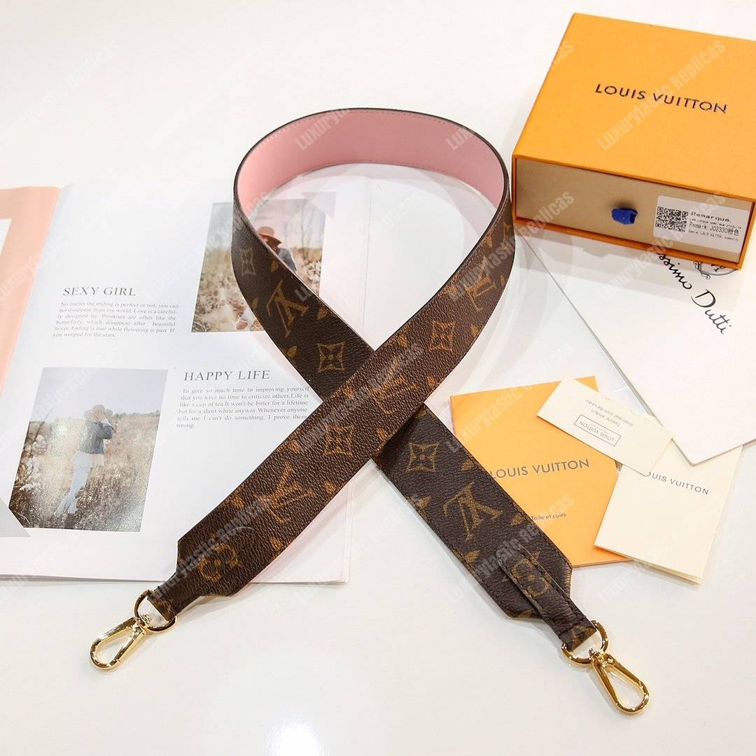 LV Bandouliere Monogram Rose Poudre