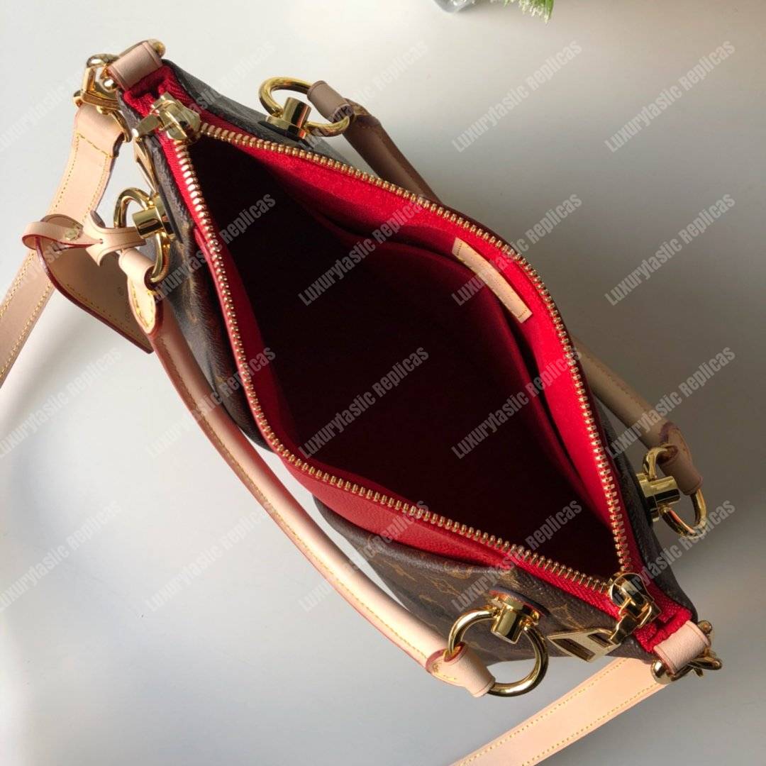 LV V Tote BB Monogram Cerise