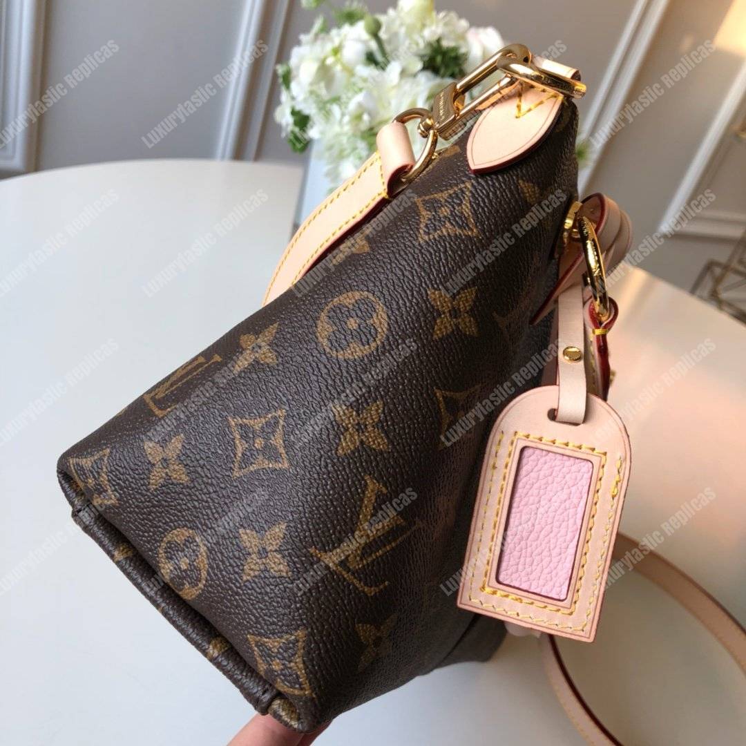 LV V Tote BB Monogram Rose Poudre