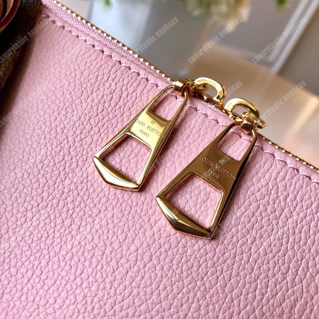 LV V Tote BB Monogram Rose Poudre