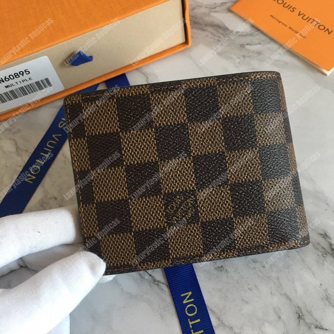 LV Multiple Wallet Damier Ebene
