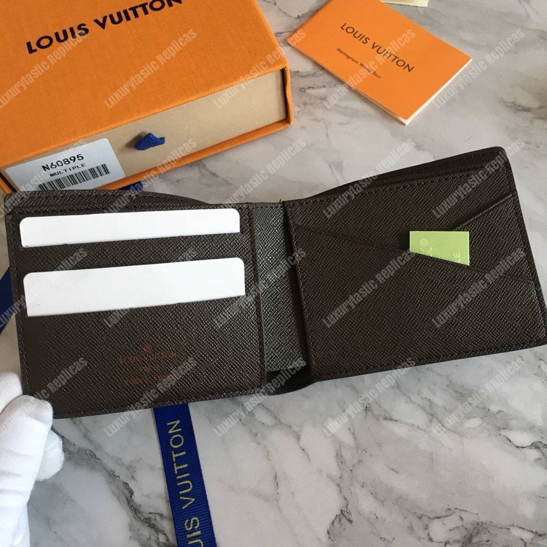 LV Multiple Wallet Damier Ebene