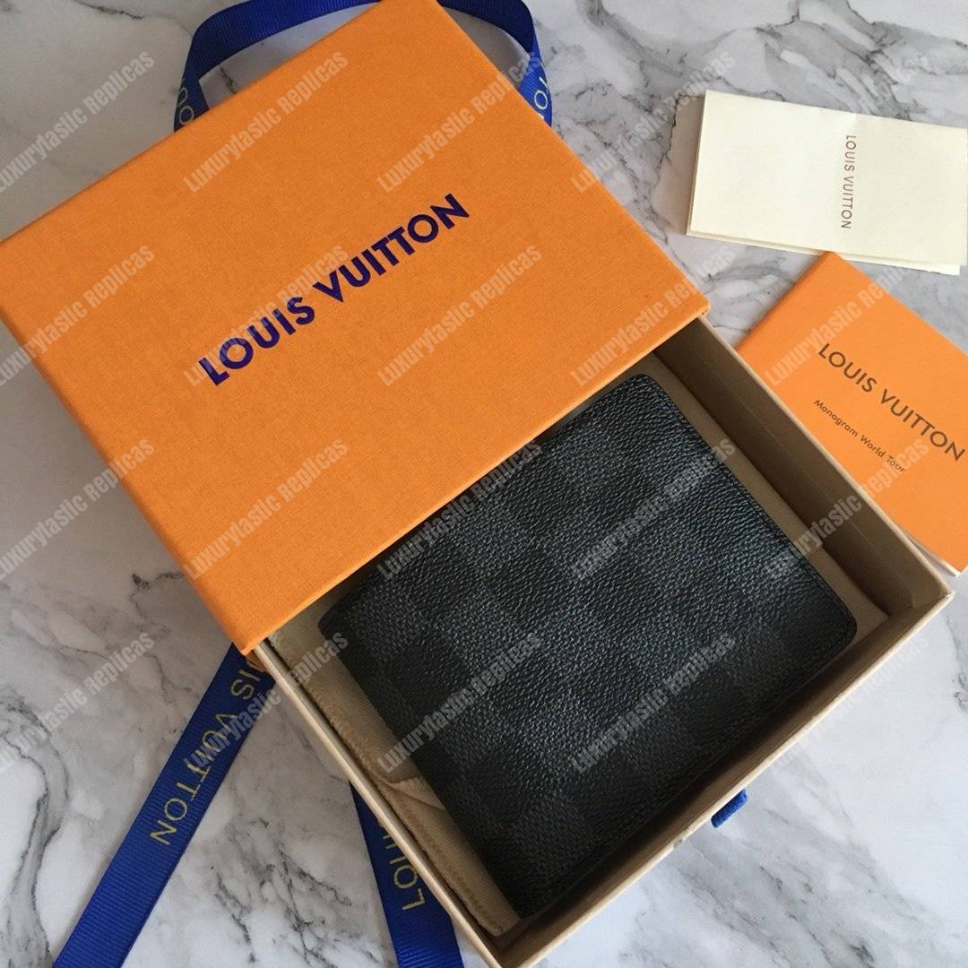 LV Multiple Wallet Damier Graphite