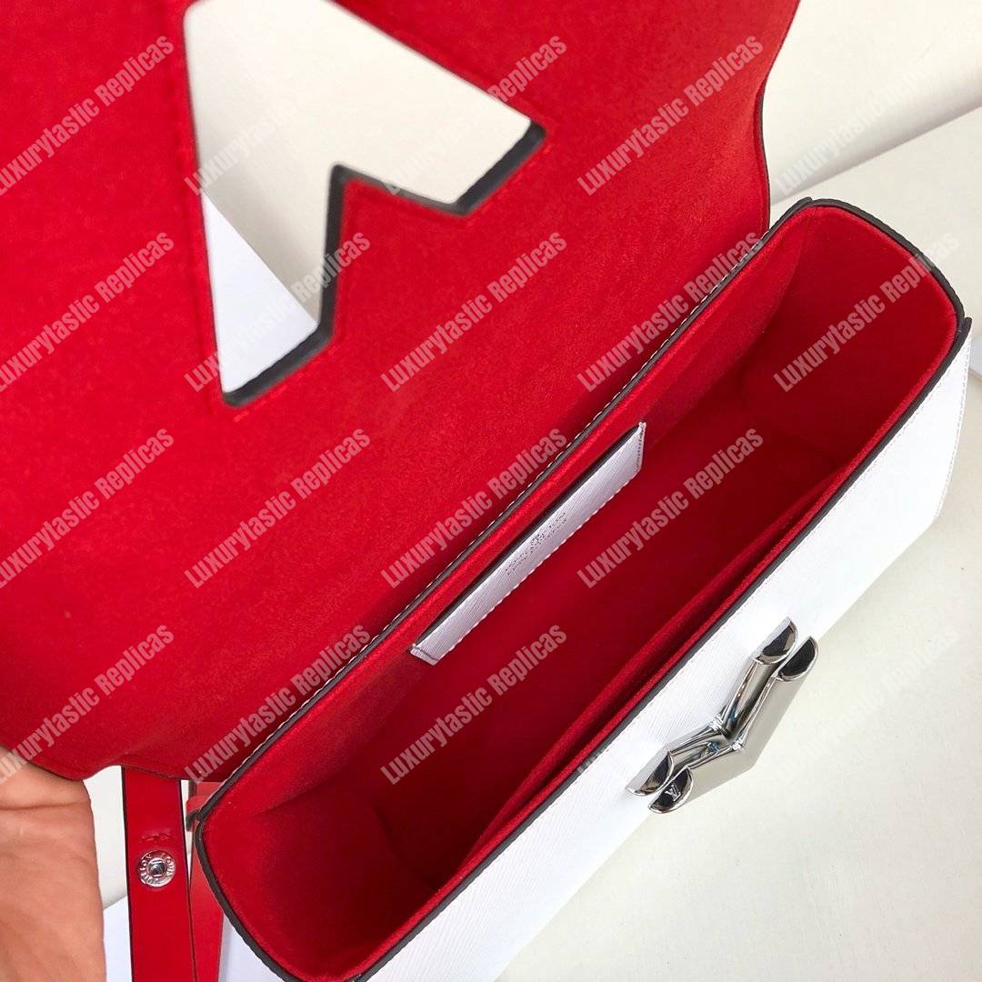 LV Twist MM Epi Leather White Winter 2018