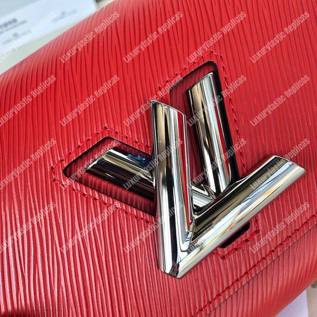LV Twist PM Epi Leather Coquelicot