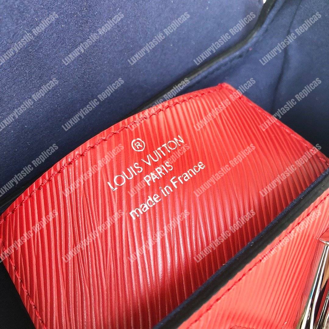 LV Twist PM Epi Leather Coquelicot