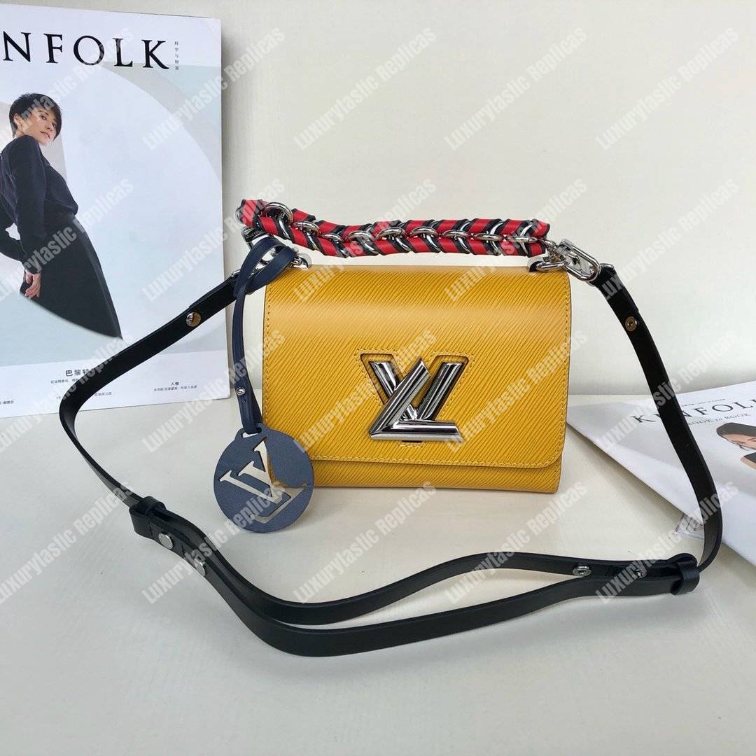LV Twist PM Epi Leather Vert Acide