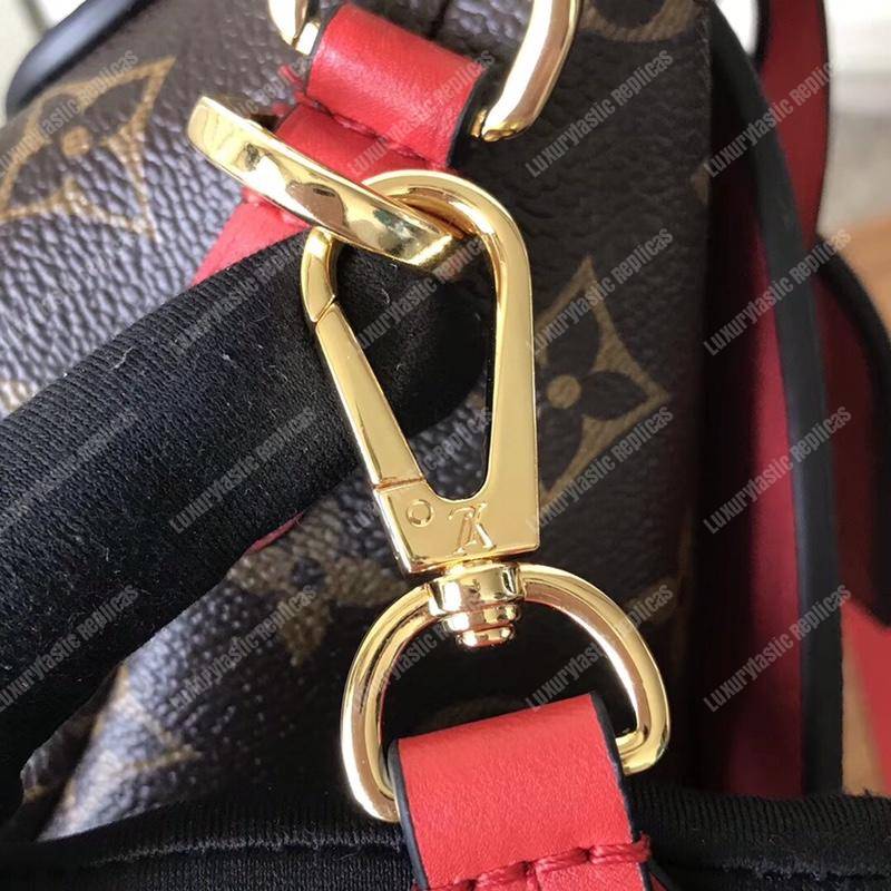 LV Beaubourg MM Monogram Scarlet Red