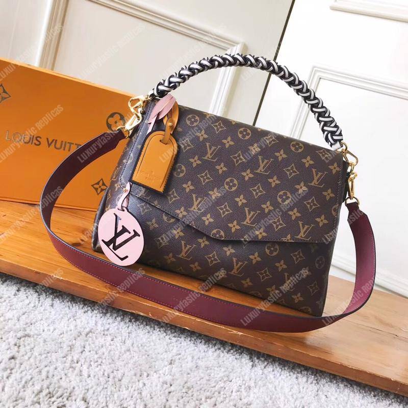 LV Beaubourg MM Monogram White