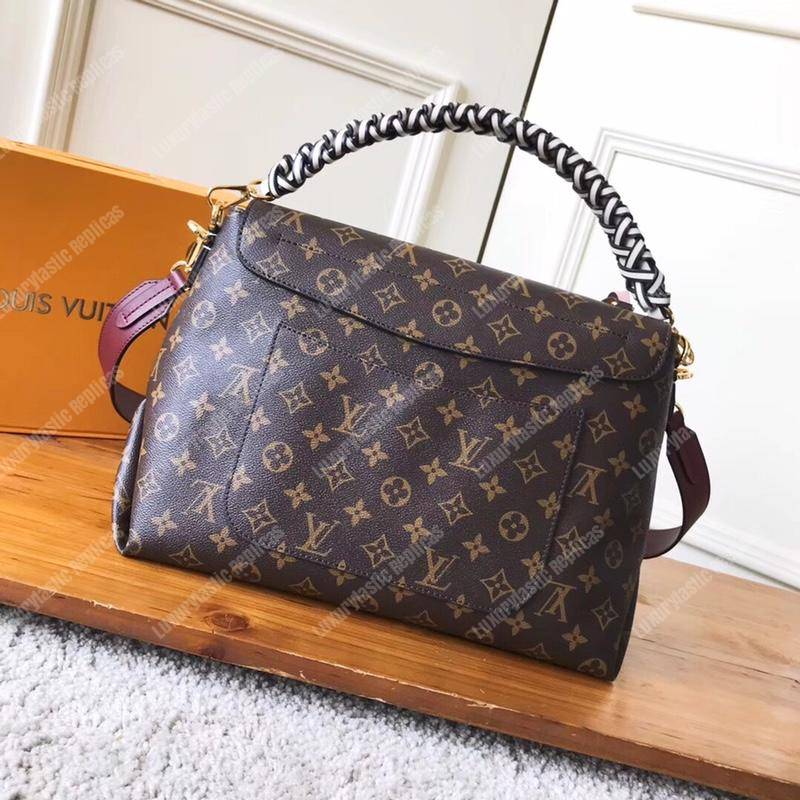 LV Beaubourg MM Monogram White