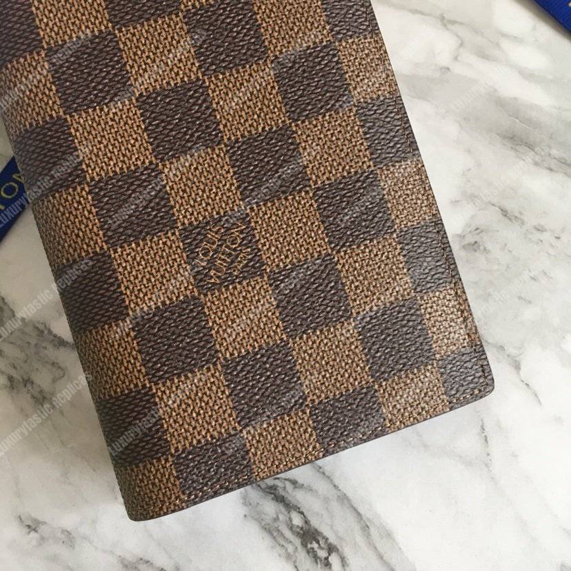 LV Brazza Wallet Damier Ebene