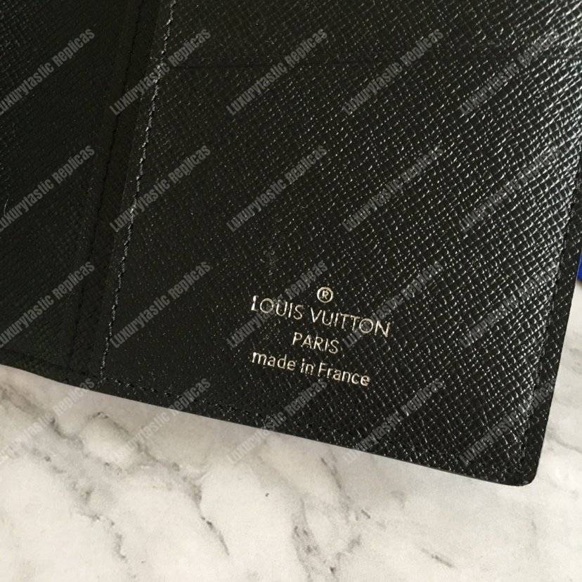 LV Brazza Wallet Damier Graphite Canvas