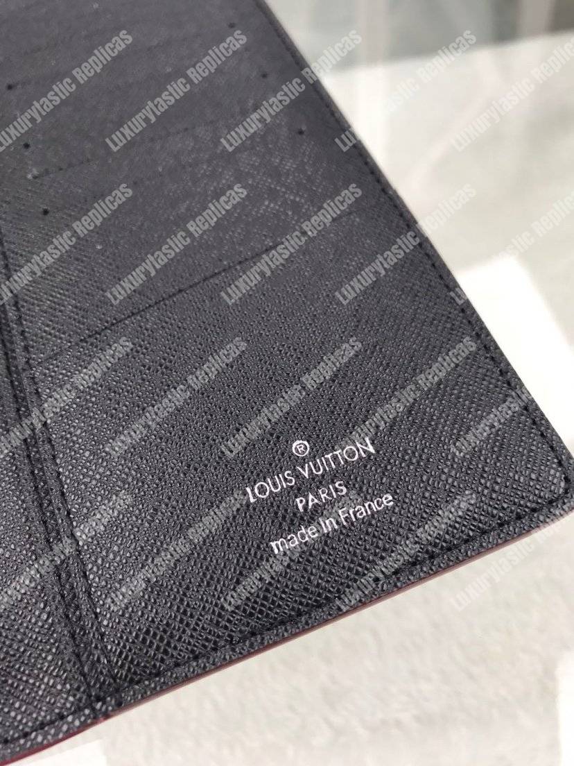 LV Alp Brazza Wallet Damier Graphite Canvas