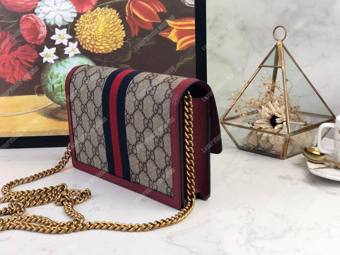 G*u*i queen margaret gg mini bag red