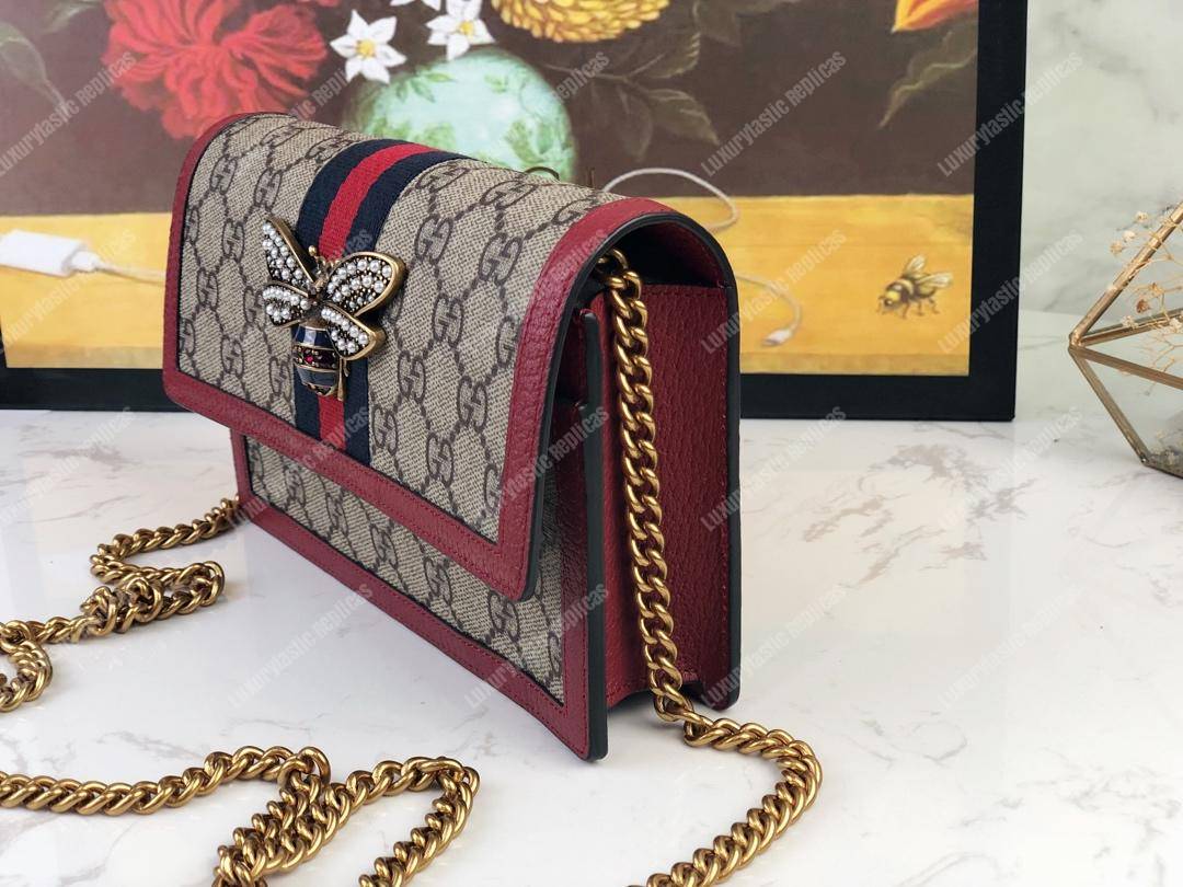 G*u*i queen margaret gg mini bag red