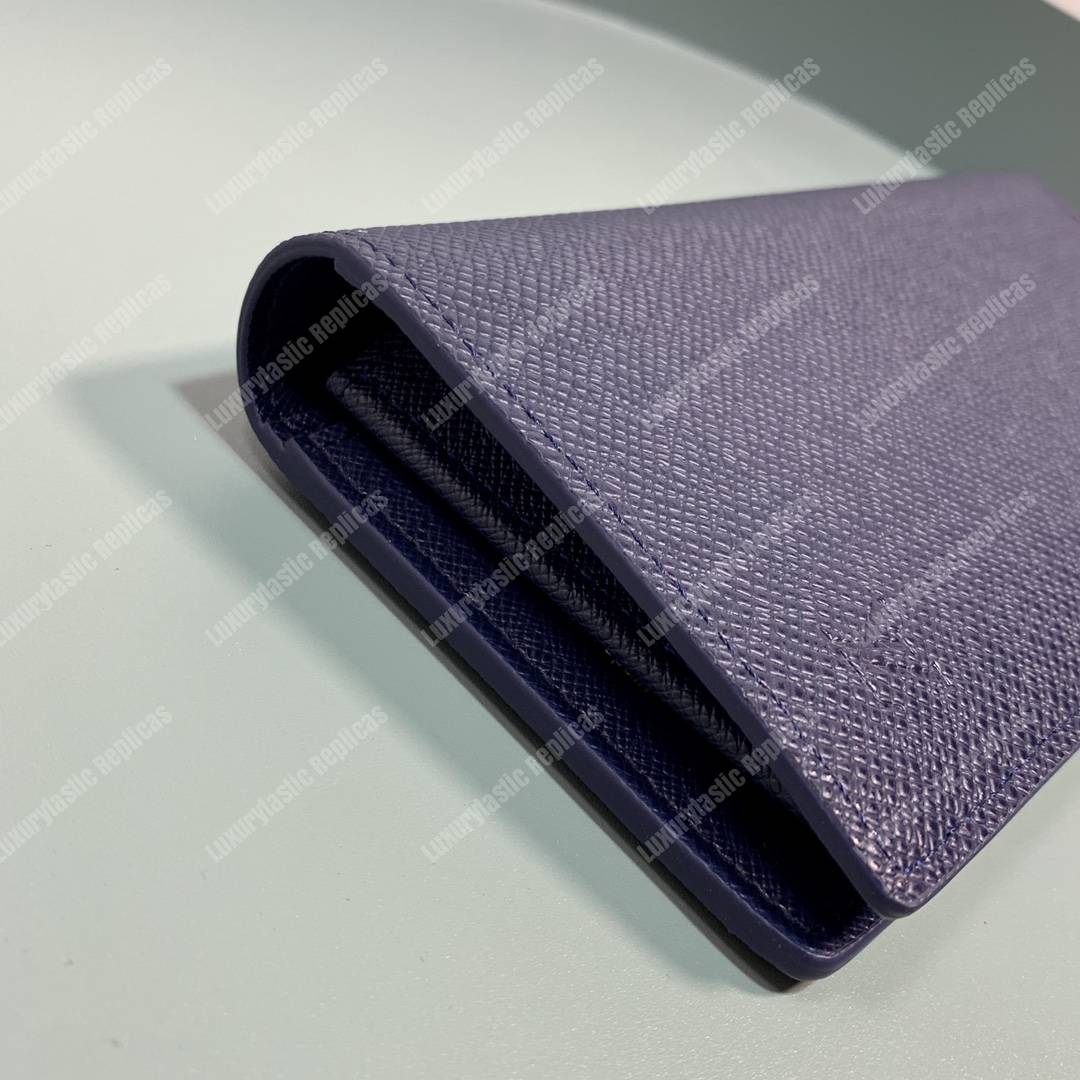 LV Long Wallet Blue