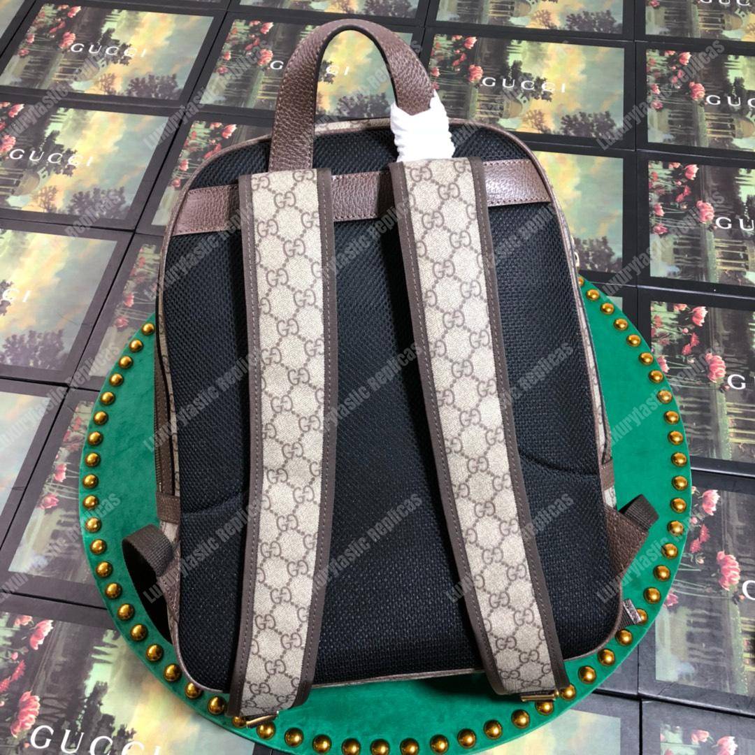 G*u*i ophidia gg medium backpack beige black