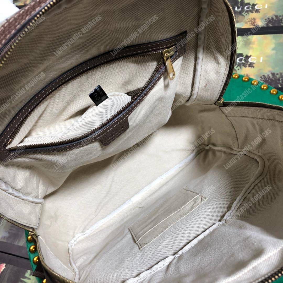 G*u*i ophidia gg medium backpack beige black
