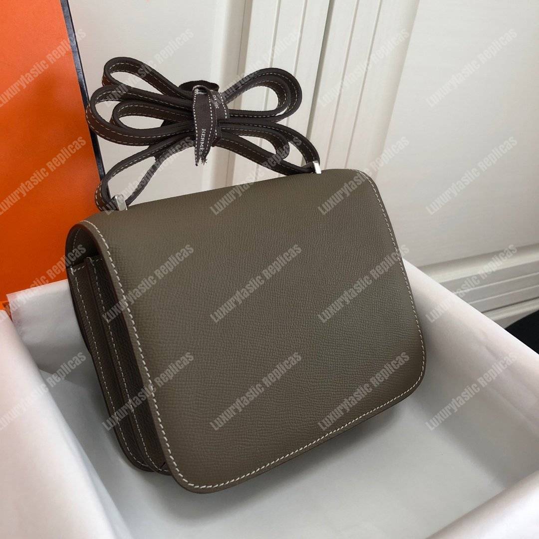 H**mes constance 24 bag epsom taupe palladium-hardware