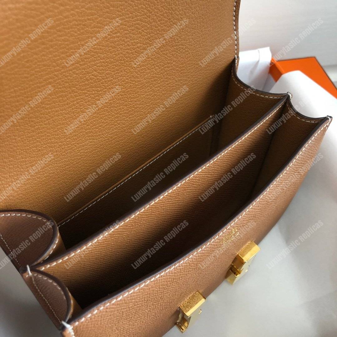 H**mes constance 24 bag epsom gold