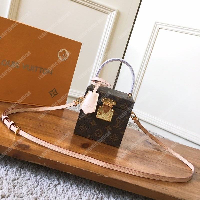 LV Bleecker Box Monogram Coated Canvas