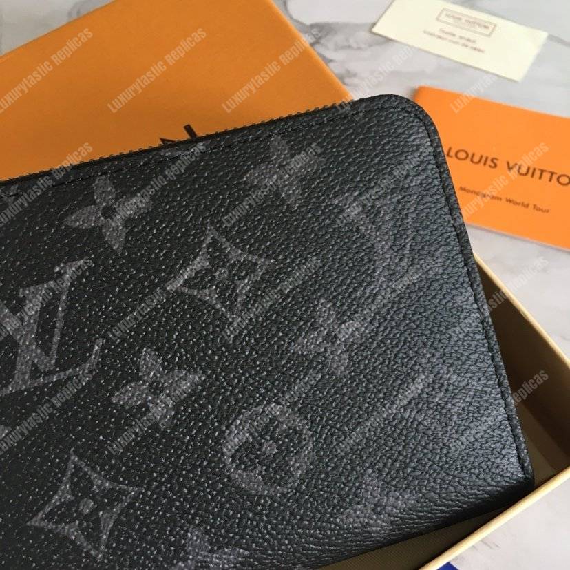 LV Zippy Wallet Monogram Eclipse