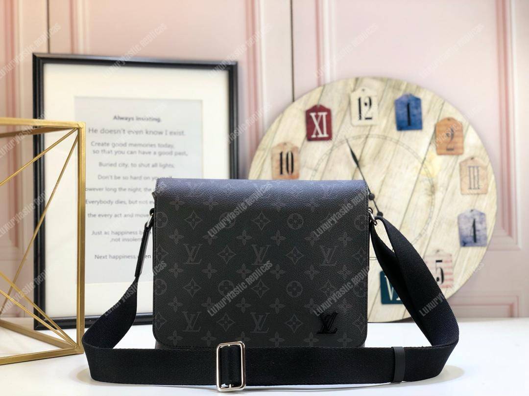 LV District PM Monogram Eclipse Canvas