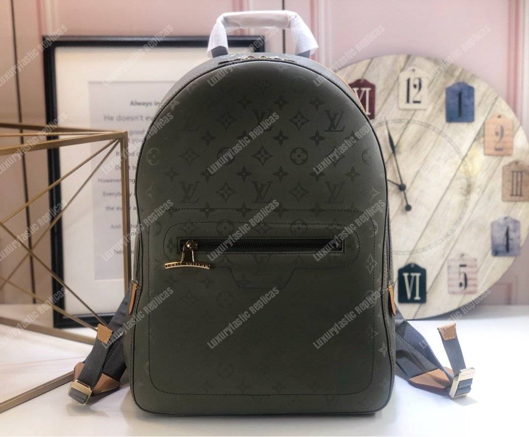 LV Backpack PM Monogram Titanium