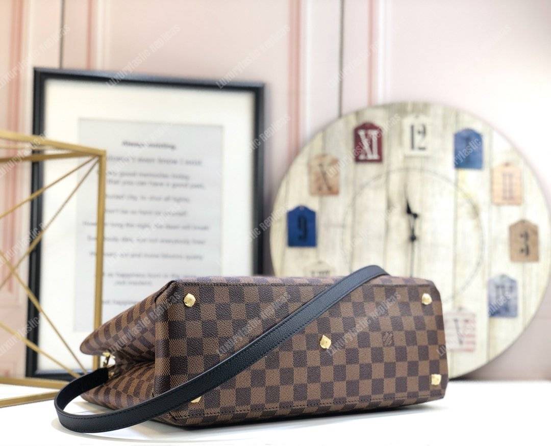 LV Riverside Damier Ebene Noir