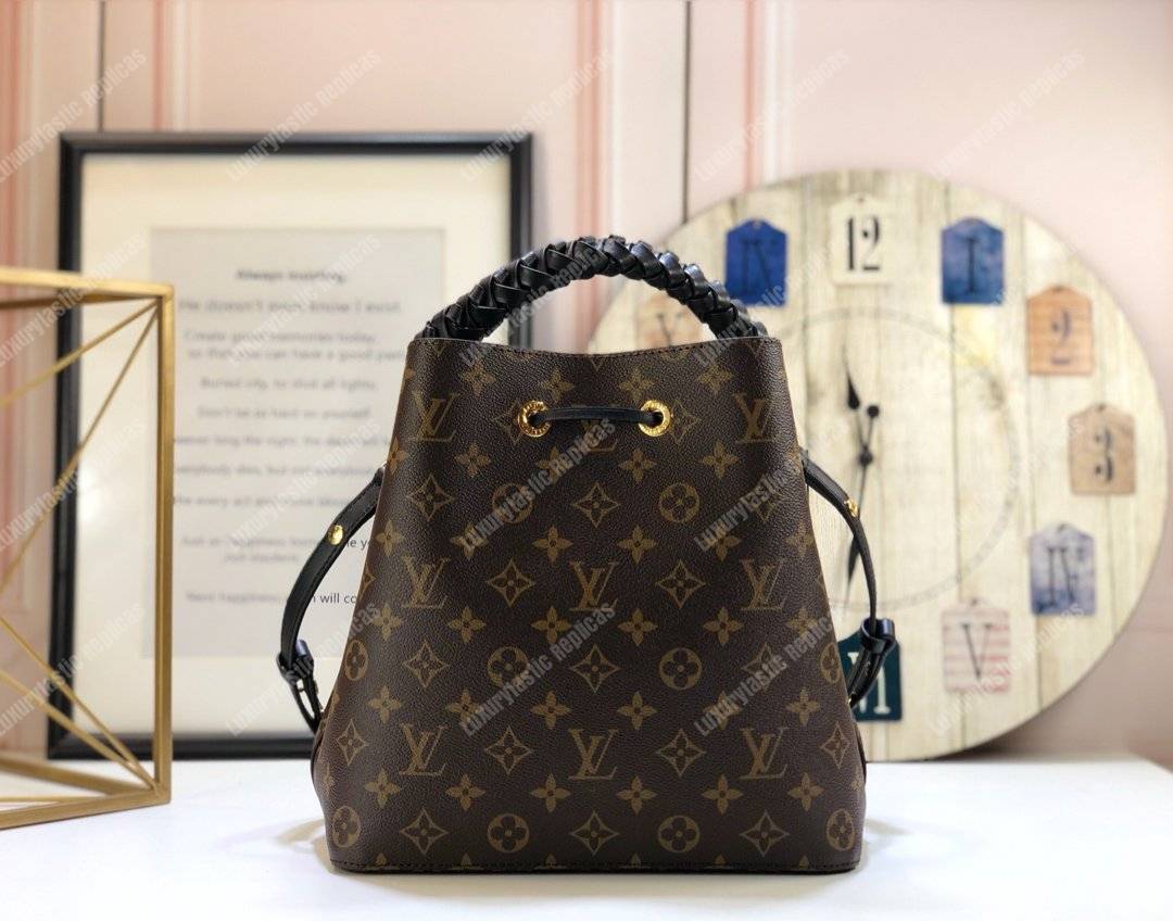 LV NéoNoé Monogram Bucket Bag Noir