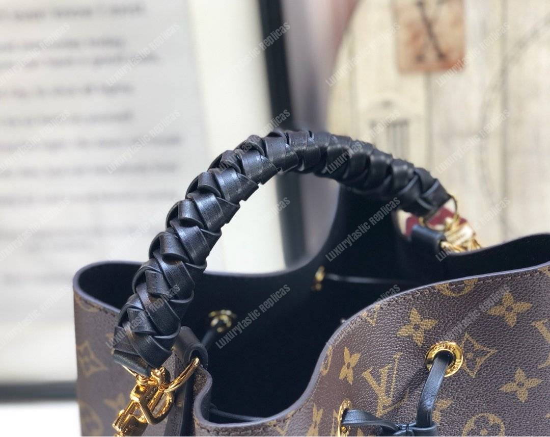 LV NéoNoé Monogram Bucket Bag Noir