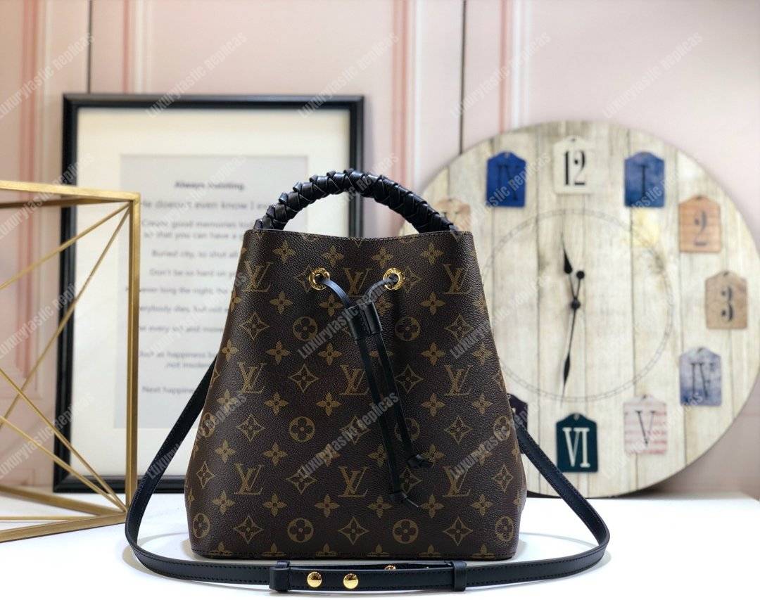 LV NéoNoé Monogram Bucket Bag Noir