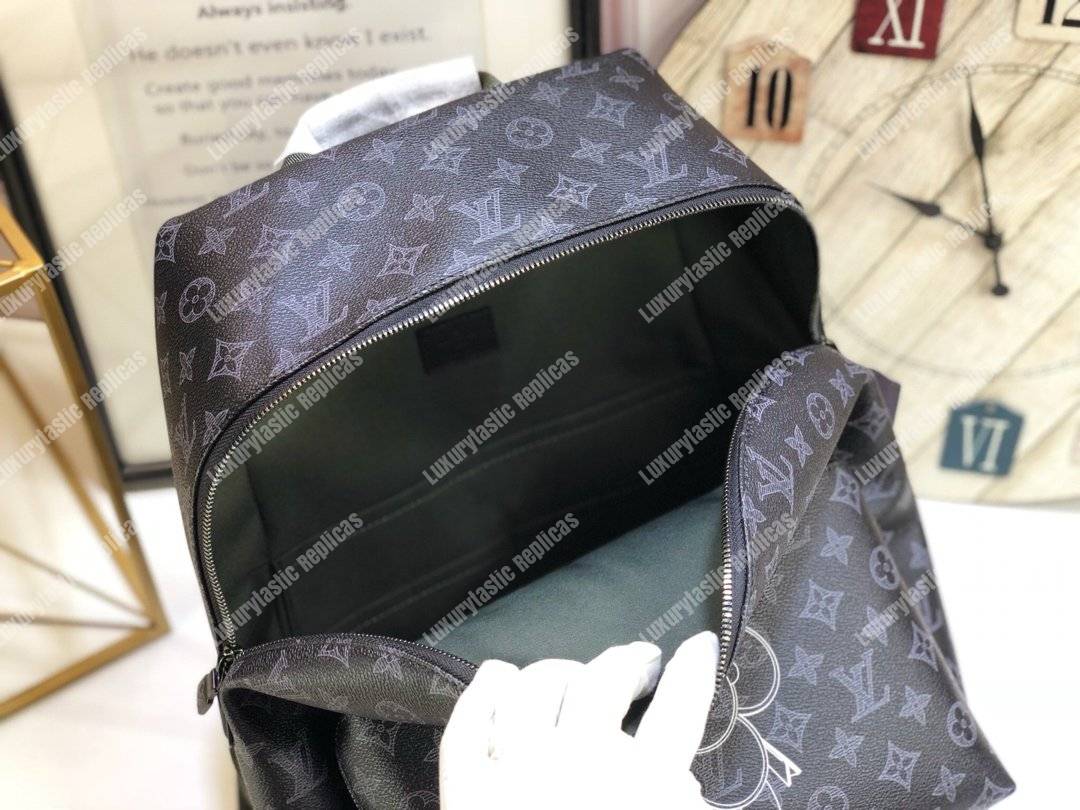 LV Apollo Backpack Monogram Eclipse Canvas Vivienne