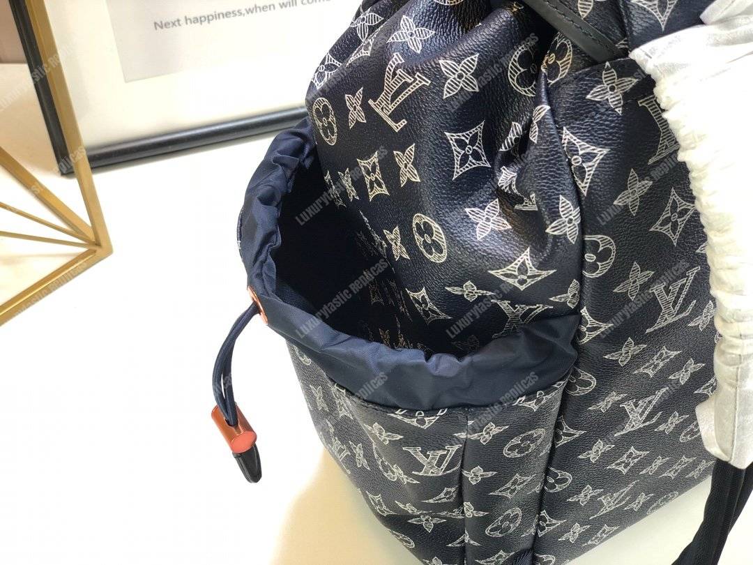 LV Discovery Backpack Monogram Upside Down Canvas