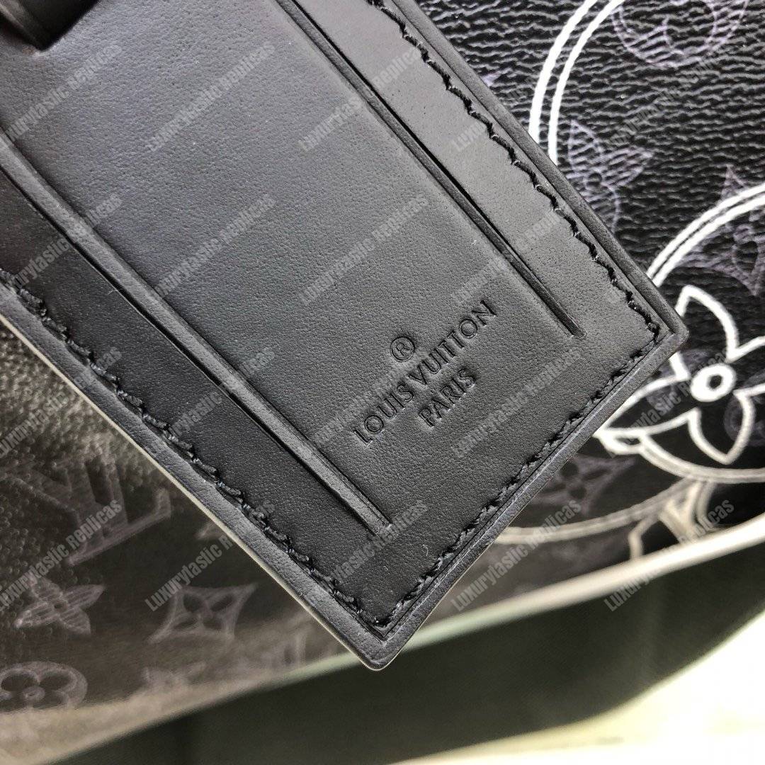 LV Vivienne Keepall Bandouliere 50 Monogram Eclipse