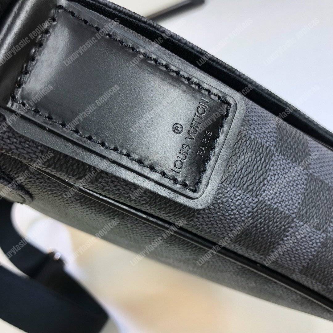 LV District PM Messenger Bag Damier Graphite Canvas