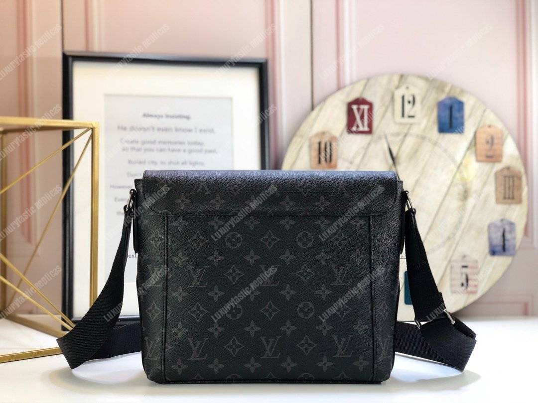 LV Explorer PM Monogram Eclipse Shoulder Bag