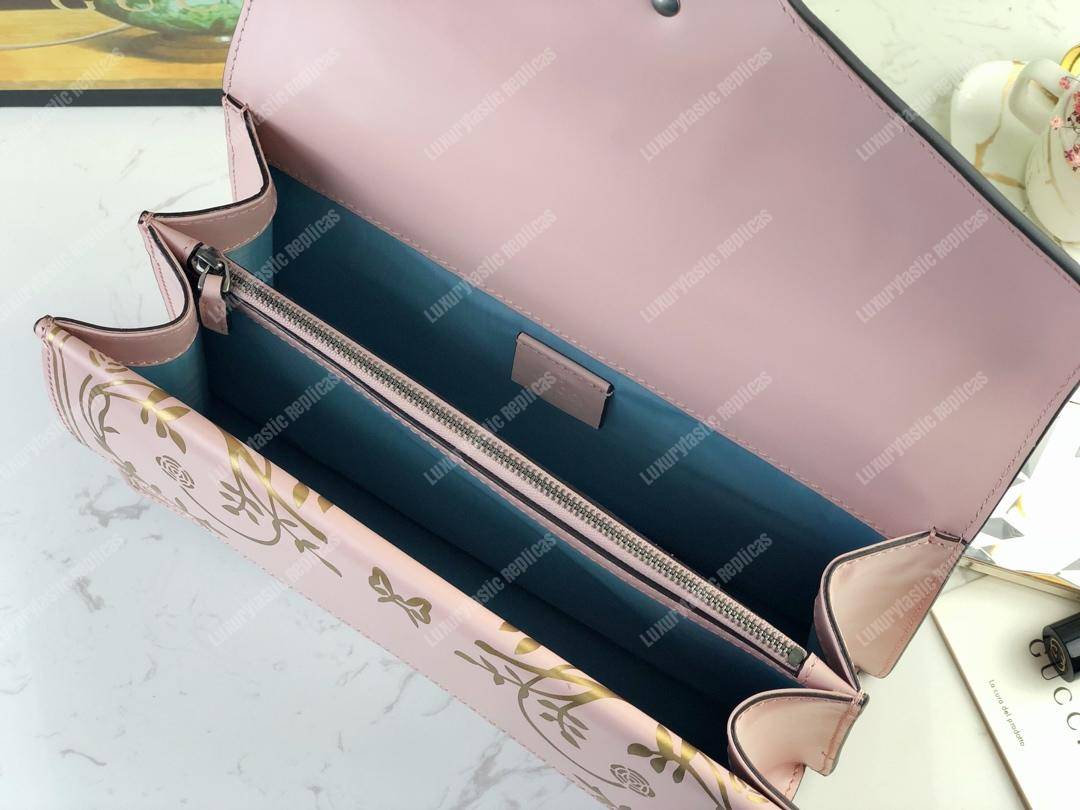 G*u*i gardens medium dionysus shoulder bag pink