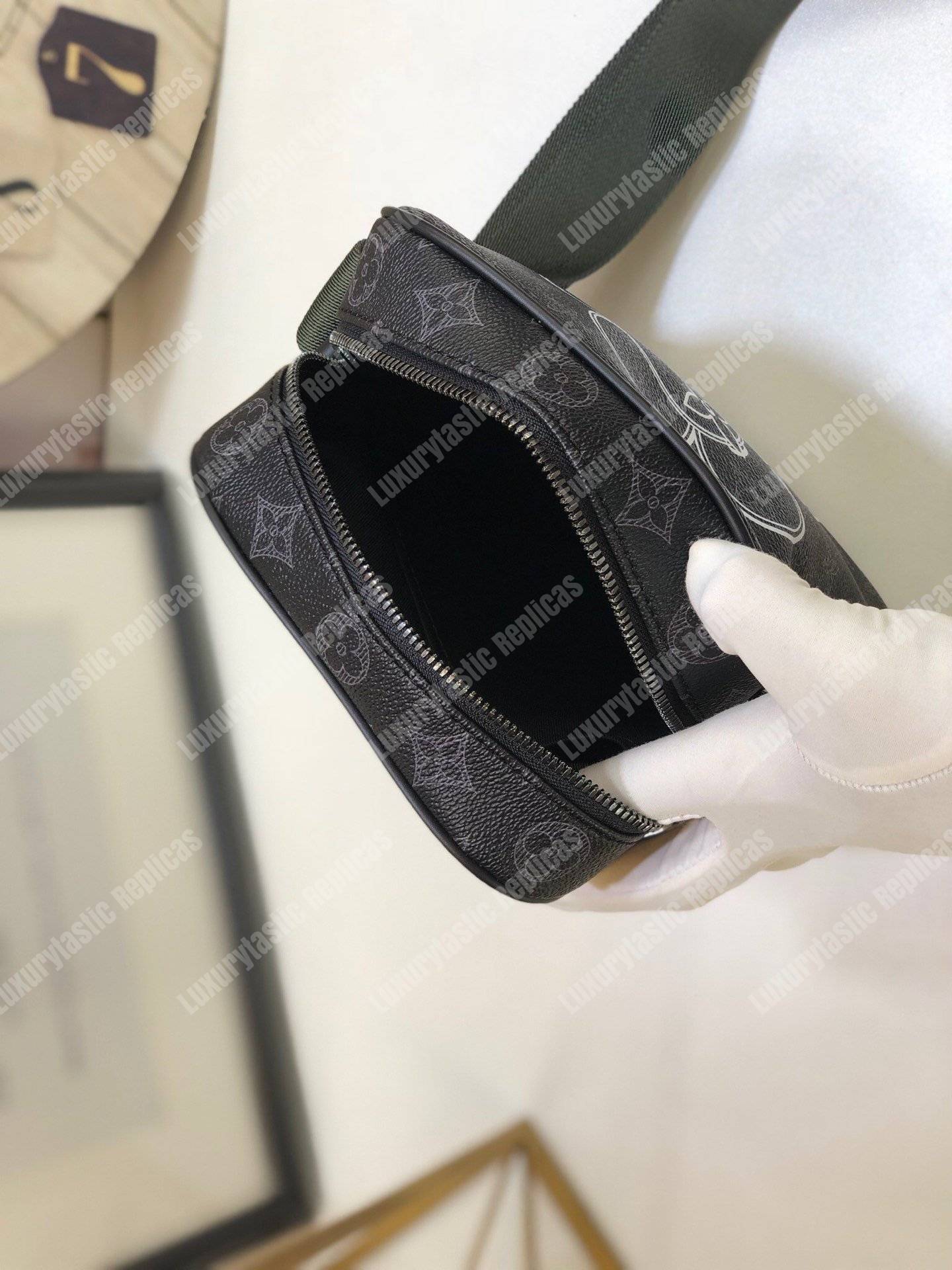 LV Danube PM Monogram Eclipse Canvas Forever