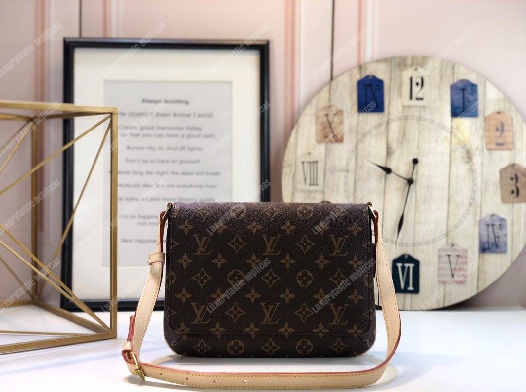 LV Musette Tango Shoulder Bag Monogram Canvas